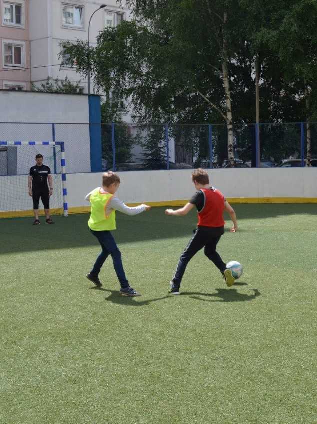 лагерь по футболу