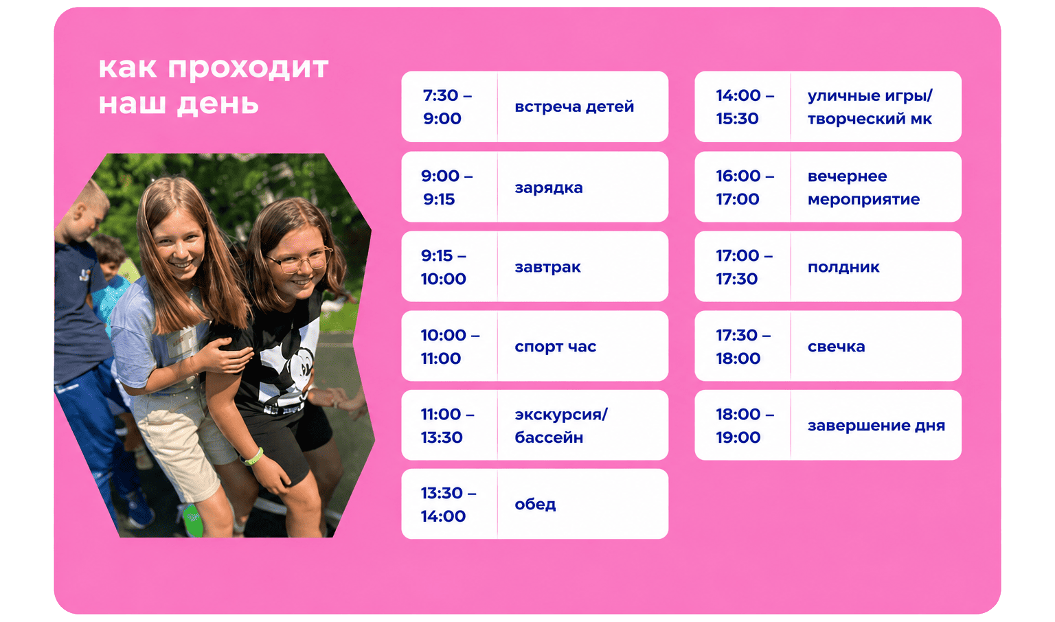 Расписание секции